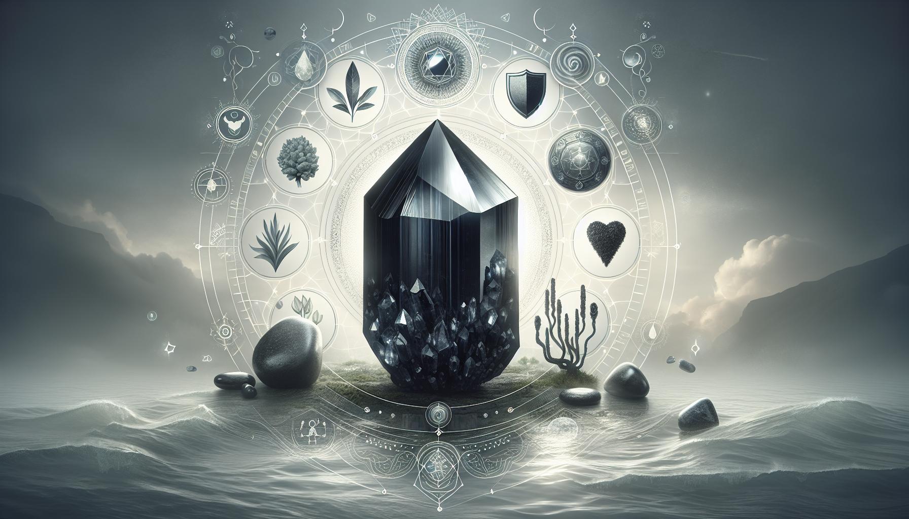 Black Tourmaline crystal benefits