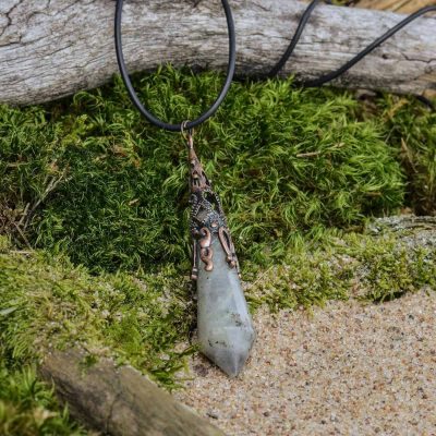 Moonstone Scepter Pendant
