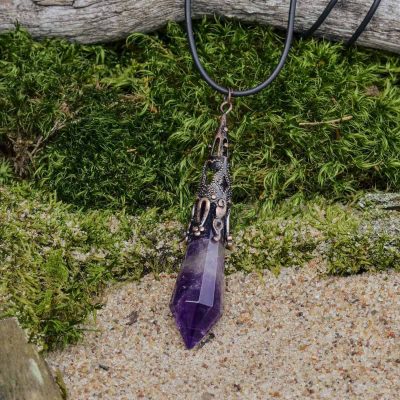 Amethyst Scepter Pendant