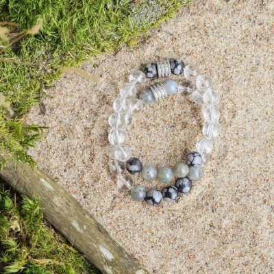 Protective and Grounding Bracelets for Couples