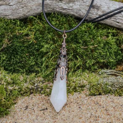 Mountain Crystal Scepter Pendant