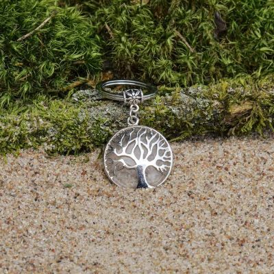 Mountain Crystal Key Pendant