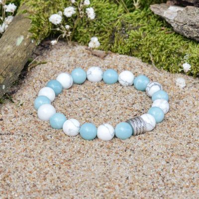 Houlito and Amazonite Bracelet